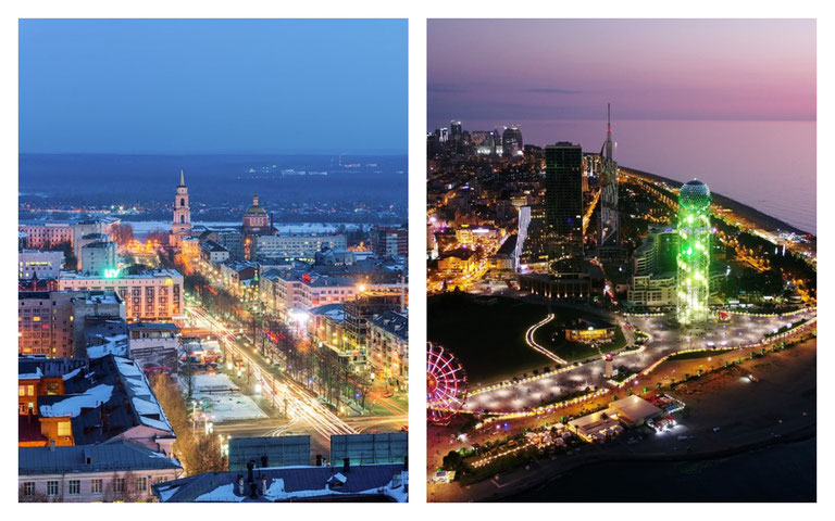 Пермь VS Батуми: Сравниваем условия владения и доходность недвижимости в этих городах
