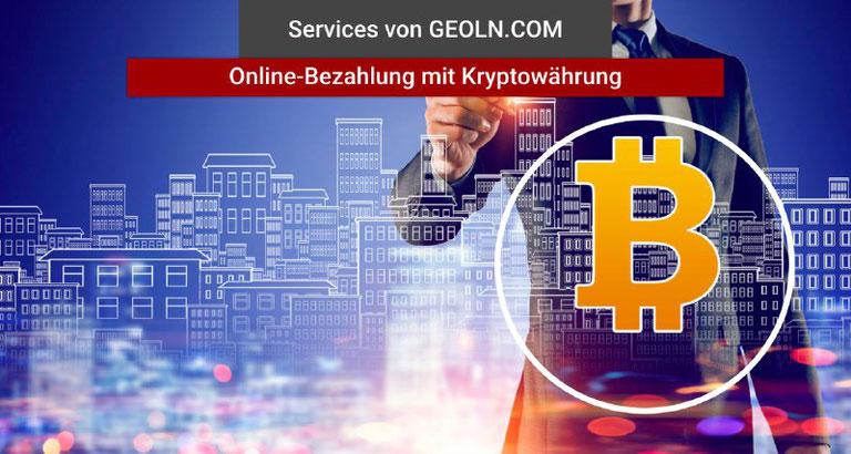 Online-Bezahlung für Immobilien - der Service von GEOLN.COM