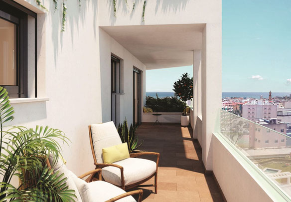 شقة 3 غرف نوم بمساحة 123 متر مربع في Estepona ، إسبانيا