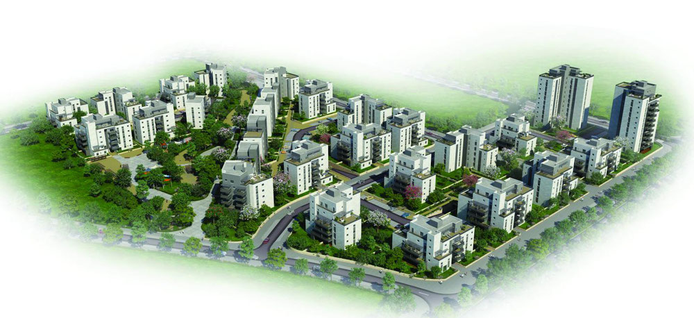 房地产在 Peretz Builders of the Negev in Beer Sheva Park - A — look at the real estate search engine GEOLN.COM. 照片 1