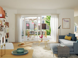 房地产在 Stadthäuser am Park 2 — look at the real estate search engine GEOLN.COM. 照片 3