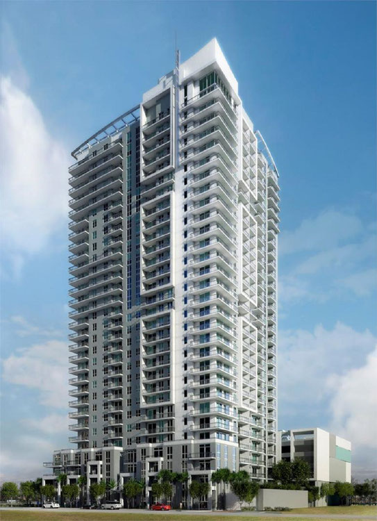 Real estate in The Rise Flagler Village — look at the real estate search engine GEOLN.COM. Photo 1