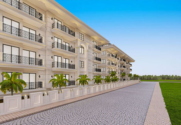 Апартаменти 1 спальня 51 м² в Аланьї, Туреччина