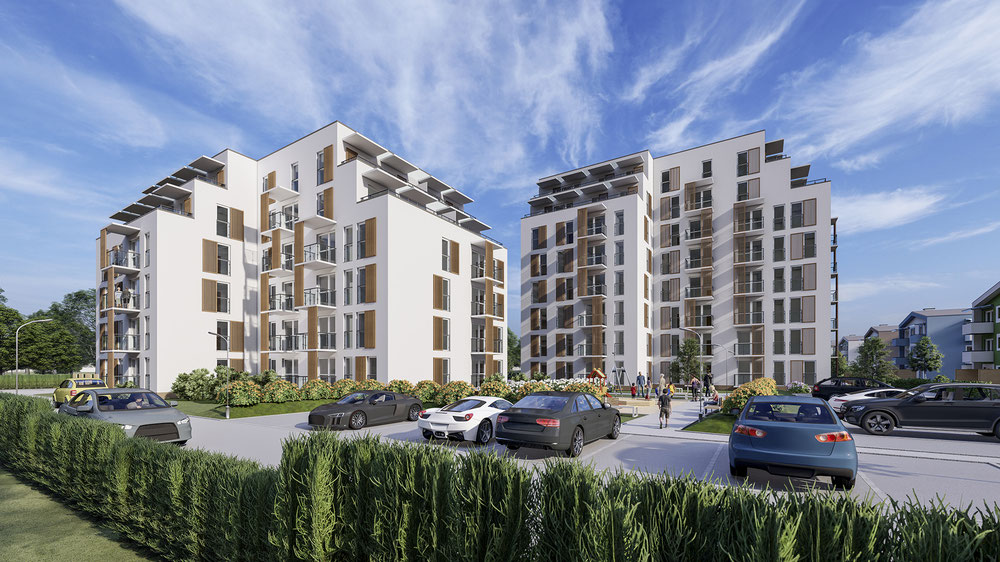 Nieruchomości w Osiedle Wieniawskiego 55  — spójrz na wyszukiwarkę nieruchomości GEOLN.COM. Zdjęcie 1