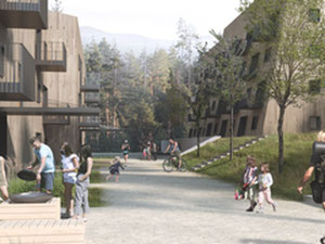 房地产在 Mountain apartments Lesni strane — look at the real estate search engine GEOLN.COM. 照片 2