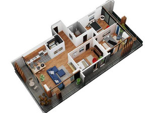 巴吉比的4间房间的公寓。买公寓在第比利斯，巴吉比 — 来自开发商和业主的房地产搜索引擎 GEOLN.COM. 照片 13