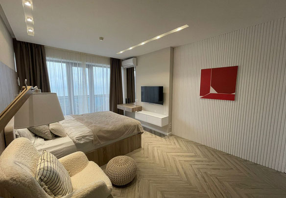 Studio apartment in orbi beach tower