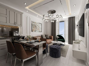 公寓 1 卧室 54 平方米，位于土耳其阿拉尼亚 — 来自开发商和业主的房地产搜索引擎 GEOLN.COM. 照片 14