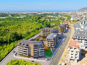 公寓 1 卧室 53 平方米，位于土耳其阿拉尼亚 — 来自开发商和业主的房地产搜索引擎 GEOLN.COM. 照片 5