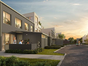 Nieruchomości w Idrottsparken radhusen — spójrz na wyszukiwarkę nieruchomości GEOLN.COM. Zdjęcie 3