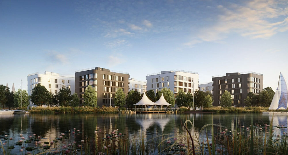 Real estate in ZUND City Gardens — look at the real estate search engine GEOLN.COM. Photo 1