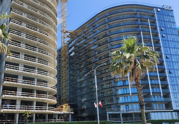 Марина Клуб, Студія під ключ з балконом та доступом до моря