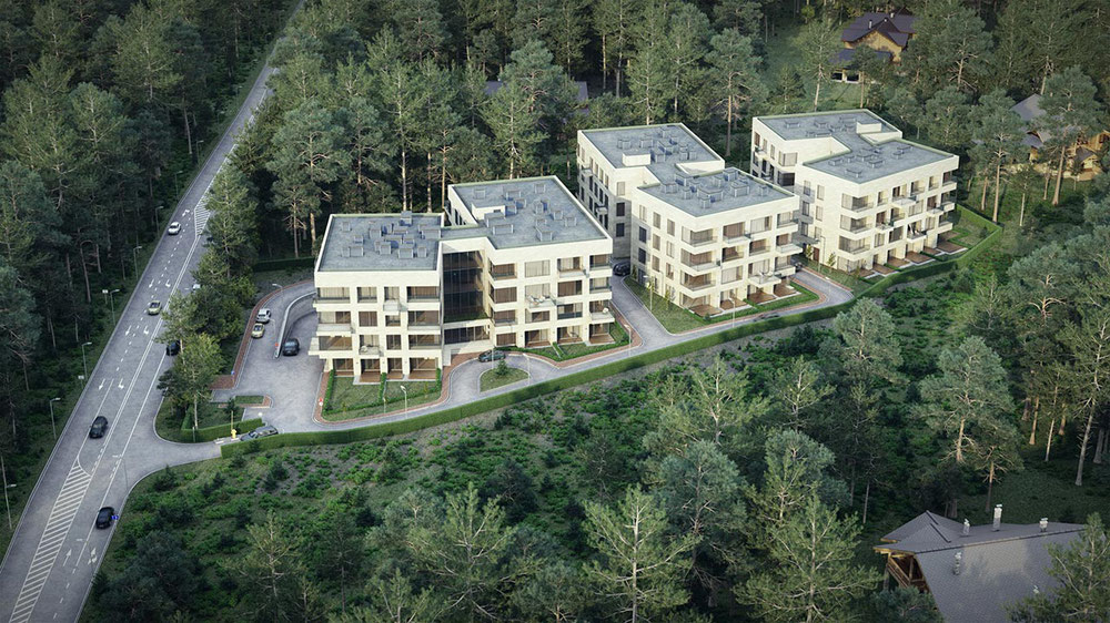 房地产在 Level Barvikha Residence — look at the real estate search engine GEOLN.COM. 照片 1