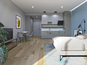 Studio Mziuri Gardens (Mziuri Gardens) — Wyszukiwarka nieruchomości od deweloperów i właścicieli GEOLN.COM. Zdjęcie 5