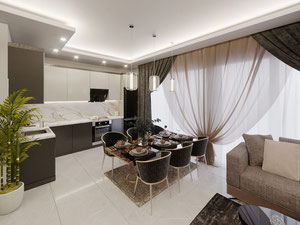 Apartment 1 bedroom 62 m² in Alanya, Turkey — Find off-plan property or real estate resale directly from developers and owners GEOLN.COM. Photo 15