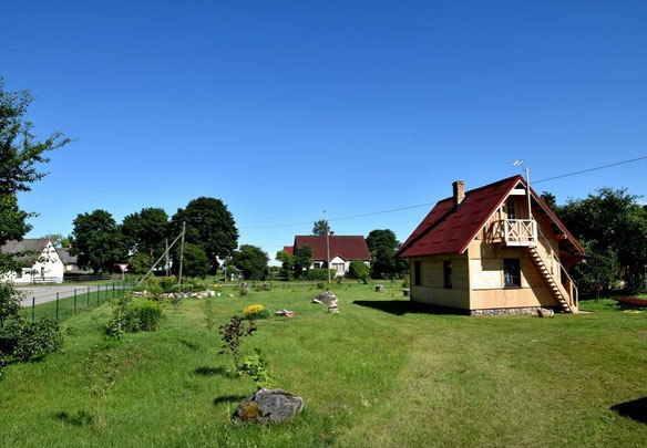 House by the sea in Latvia, Engure region, Kesterciems