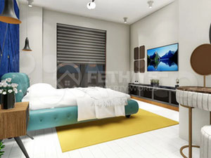 现代、宽敞、明亮的土耳其海景别墅 — 来自开发商和业主的房地产搜索引擎 GEOLN.COM. 照片 16