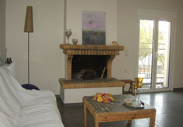 House by the sea in Greece, Loutraki