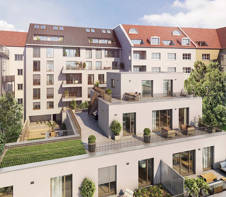 عقار للبيع في H59 Wohnen in Altschwabing — انظر إلى محرك البحث العقاري GEOLN.COM. صورة فوتوغرافية 1