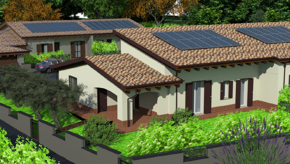 房地产在 Villetta a Schiera - Imola — look at the real estate search engine GEOLN.COM. 照片 1