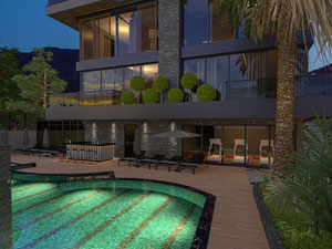 公寓 1 卧室 45 平方米，位于土耳其阿拉尼亚 — 来自开发商和业主的房地产搜索引擎 GEOLN.COM. 照片 9