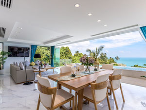 双层泳池别墅 3 卧室，带家具和海景 — 来自开发商和业主的房地产搜索引擎 GEOLN.COM. 照片 45