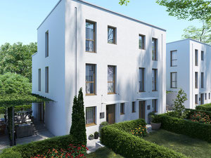 房地产在 Stadthäuser am Kunstpark — look at the real estate search engine GEOLN.COM. 照片 2