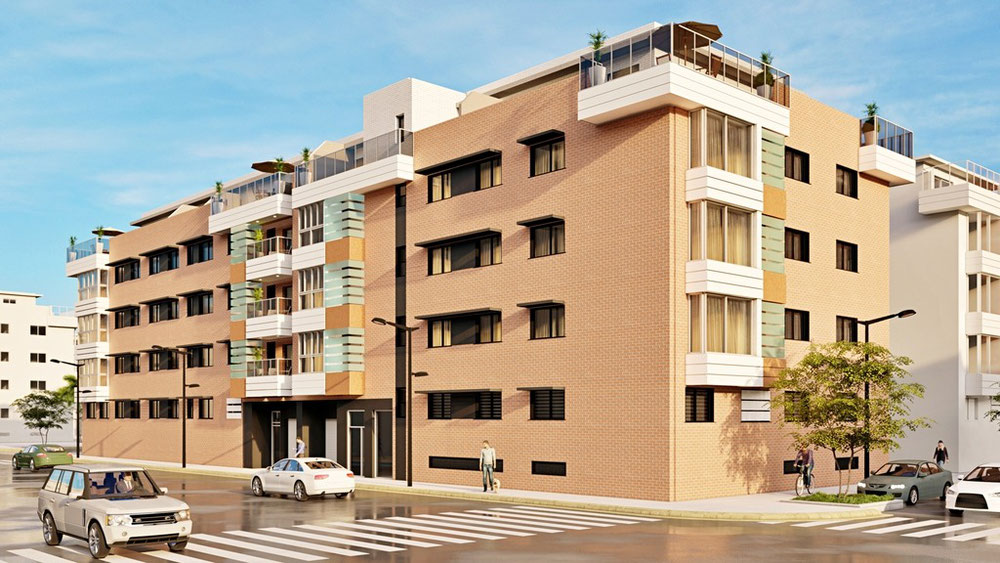 Real estate in Edificio Plaza II — look at the real estate search engine GEOLN.COM. Photo 1