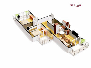 房地产在 Star Palace — look at the real estate search engine GEOLN.COM. 照片 4