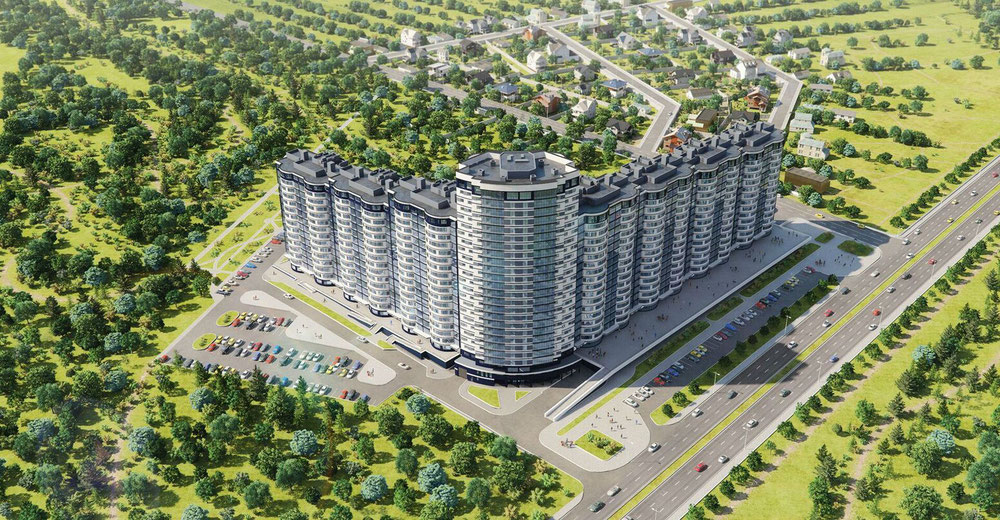 房地产在 ЖК Браславский — look at the real estate search engine GEOLN.COM. 照片 1