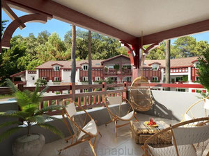 湖边的公寓，在法国的海边，里昂德朗德 — 来自开发商和业主的房地产搜索引擎 GEOLN.COM. 照片 5