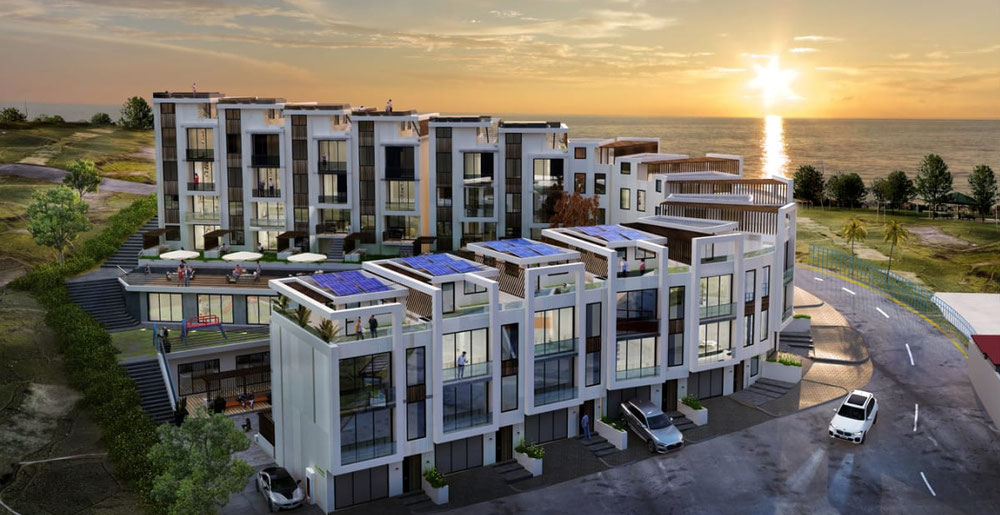 Real estate in Green Side Kvariati — look at the real estate search engine GEOLN.COM. Photo 1