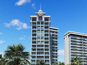 公寓 55 平方米，位于土耳其阿拉尼亚 — 来自开发商和业主的房地产搜索引擎 GEOLN.COM. 照片 29