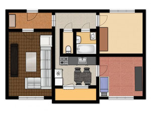 Apartment in the Czech Republic, Karlovy Vary Region, Karlovy Vary Sale — Find off-plan property or real estate resale directly from developers and owners GEOLN.COM. Photo 16