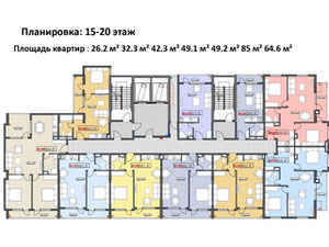 蝙蝠塔 A 块中的白色框架 — 来自开发商和业主的房地产搜索引擎 GEOLN.COM. 照片 7