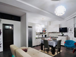 3 غرف شقة في Avlabari. شراء شقة في تبليسي ، افلاباري — ابحث عن عقار قيد الإنشاء أو عقار معاد بيعه مباشرة من المطورين والملاك GEOLN.COM. صورة فوتوغرافية 2