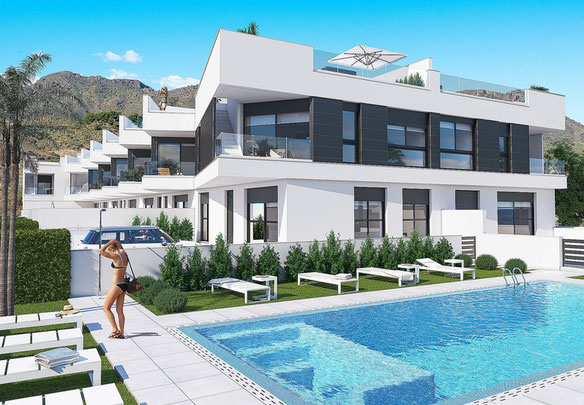 Bungalow 2 bedrooms 78 m² in Pozo del Esparto, Spain