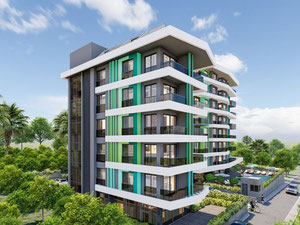 公寓 2 卧室 105 平方米，位于土耳其阿拉尼亚 — 来自开发商和业主的房地产搜索引擎 GEOLN.COM. 照片 5