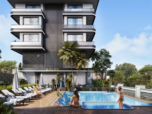 ბინა 1 ოთახიანი 40 მ² ალანიაში, თურქეთი — უძრავი ქონების ყიდვა და მფლო ბელებისგან GEOLN.COM. ფოტო 6