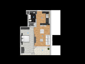 公寓 1 卧室 49 平方米，位于土耳其阿拉尼亚 — 来自开发商和业主的房地产搜索引擎 GEOLN.COM. 照片 34
