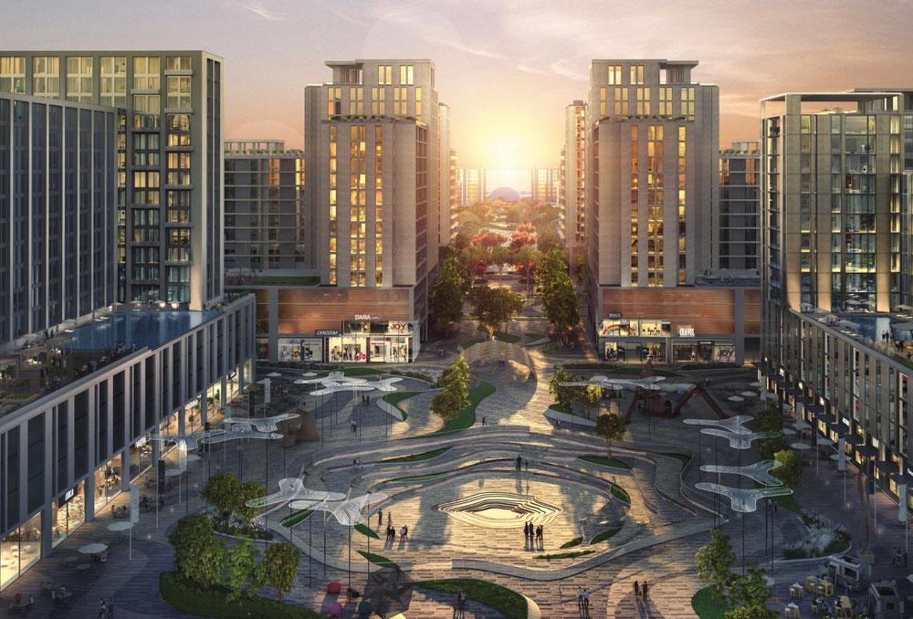 Real estate in Al Ghadeer — look at the real estate search engine GEOLN.COM. Photo 1