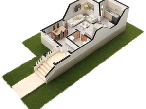 联排别墅 2 卧室 70 平方米，位于西班牙巴尔西卡斯 — 来自开发商和业主的房地产搜索引擎 GEOLN.COM. 照片 2