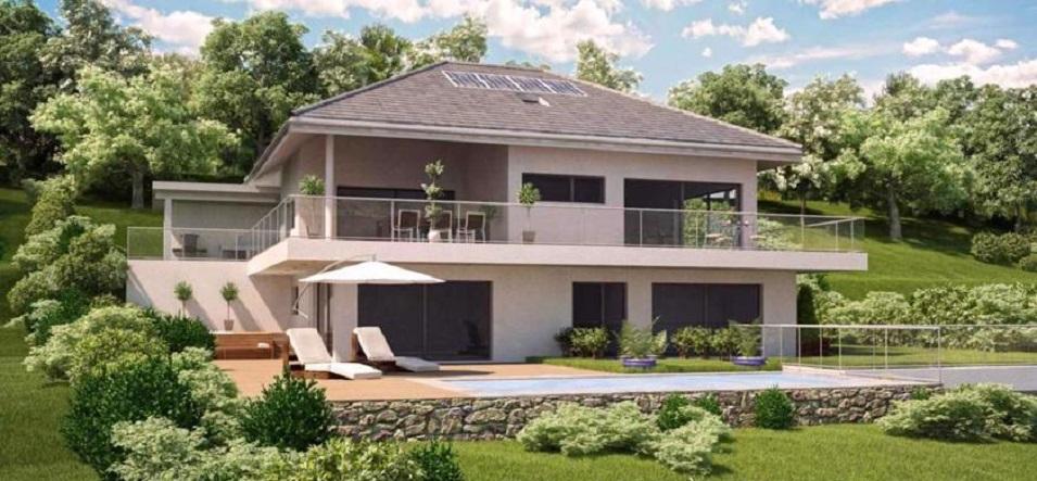 Real estate in Villa individuelle a Arzier-Le Muids — look at the real estate search engine GEOLN.COM. Photo 1