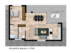 וילה 3 חדרי שינה 110 מ"ר ב-Ciudad de las Comunicaciones, ספרד — חיפוש נדל"ן מפרטי ומקבלן GEOLN.COM. תמונה 8