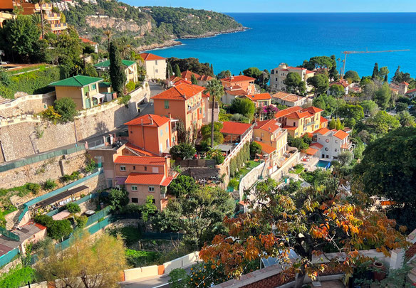 Grenze Monaco, Pool, Garten