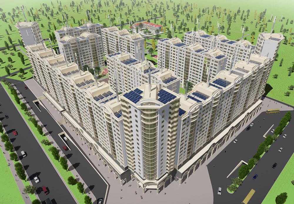 房地产在 Residential complex Eco Moldova — look at the real estate search engine GEOLN.COM. 照片 1