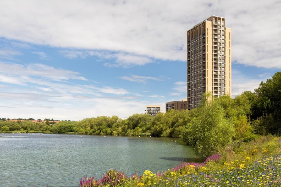 Real estate in Hendon Waterside — look at the real estate search engine GEOLN.COM. Photo 1