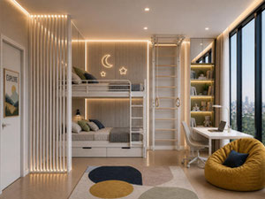 Zum Verkauf steht eine 3-Zimmer-Wohnung in der Intourist Residence — Immobilien-Suchservice von Bauträgern und Eigentümern GEOLN.COM. Foto 4