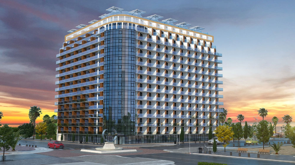 studio z widokiem na morze. szkielet — Wyszukiwarka nieruchomości od deweloperów i właścicieli GEOLN.COM. Zdjęcie 1