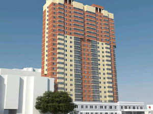 房地产在 Kvartal Tsentralnyy v Zheleznodorozhnom — look at the real estate search engine GEOLN.COM. 照片 2